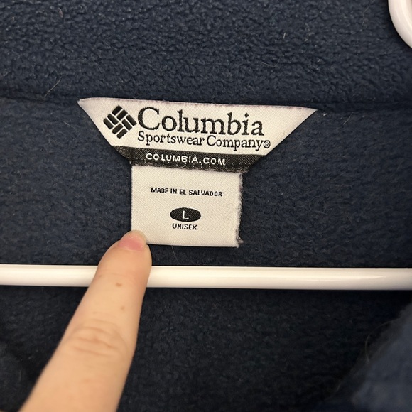 Columbia Unisex Hart Mountain Half zip pullover large - Picture 3 of 4